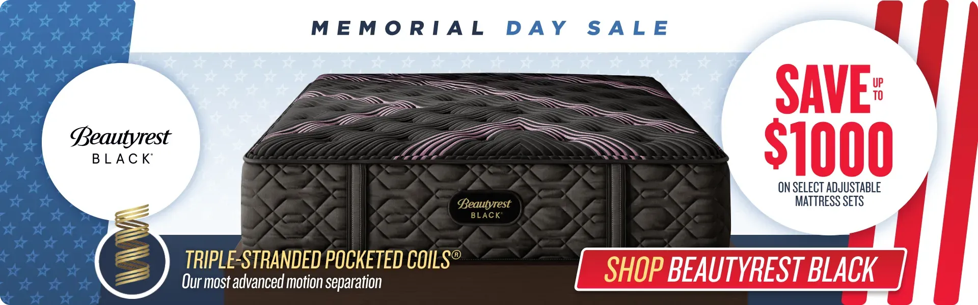 Memorial Day Sale Beaytyrest Black
